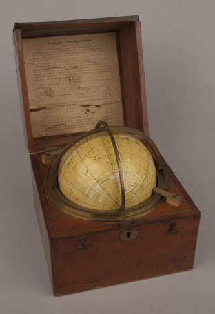 Starfinder globe, c. 1925