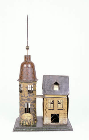"thunder-house" demonstration apparatus