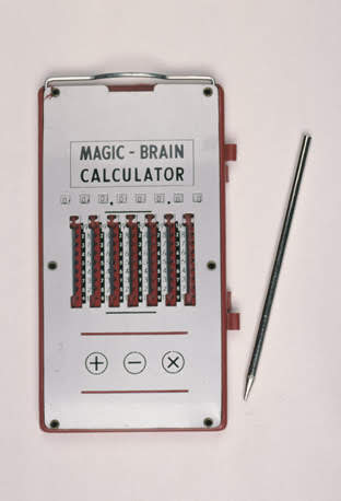Stylus adding machine