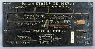 Prototype metal structure of the large and small starfish models