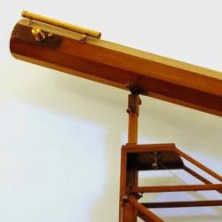 A large reflecting telescope, made by William Herschel