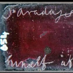 Faraday's slide, bearing the inscription "Faraday's gold given to me himself after his lecture at the RI".