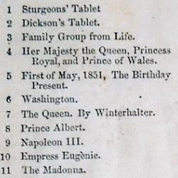 List of microphotographs offered by John Benjamin Dancer