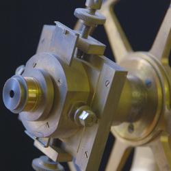 Close up of transit eyepiece