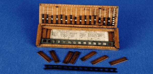 Abacus and base and Napier's bones