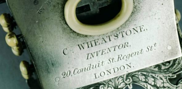 Detail of Wheatstone's Symphonium Detail of Wheatstone's Symphonium