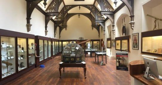 Main gallery of the refurbished Whipple Museum