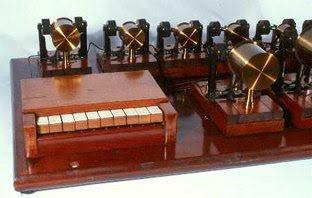 Helmholtz's apparatus for the synthesis of sound